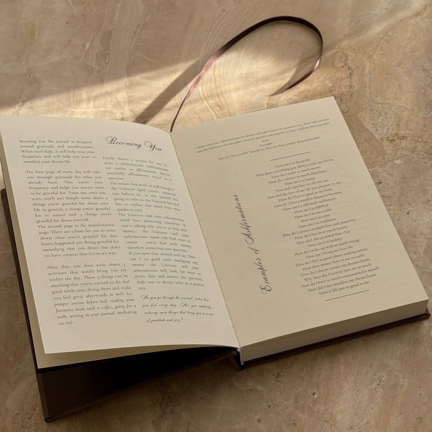Becoming You - The Journal