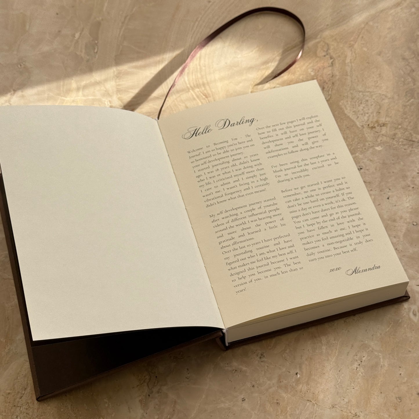 Becoming You - The Journal