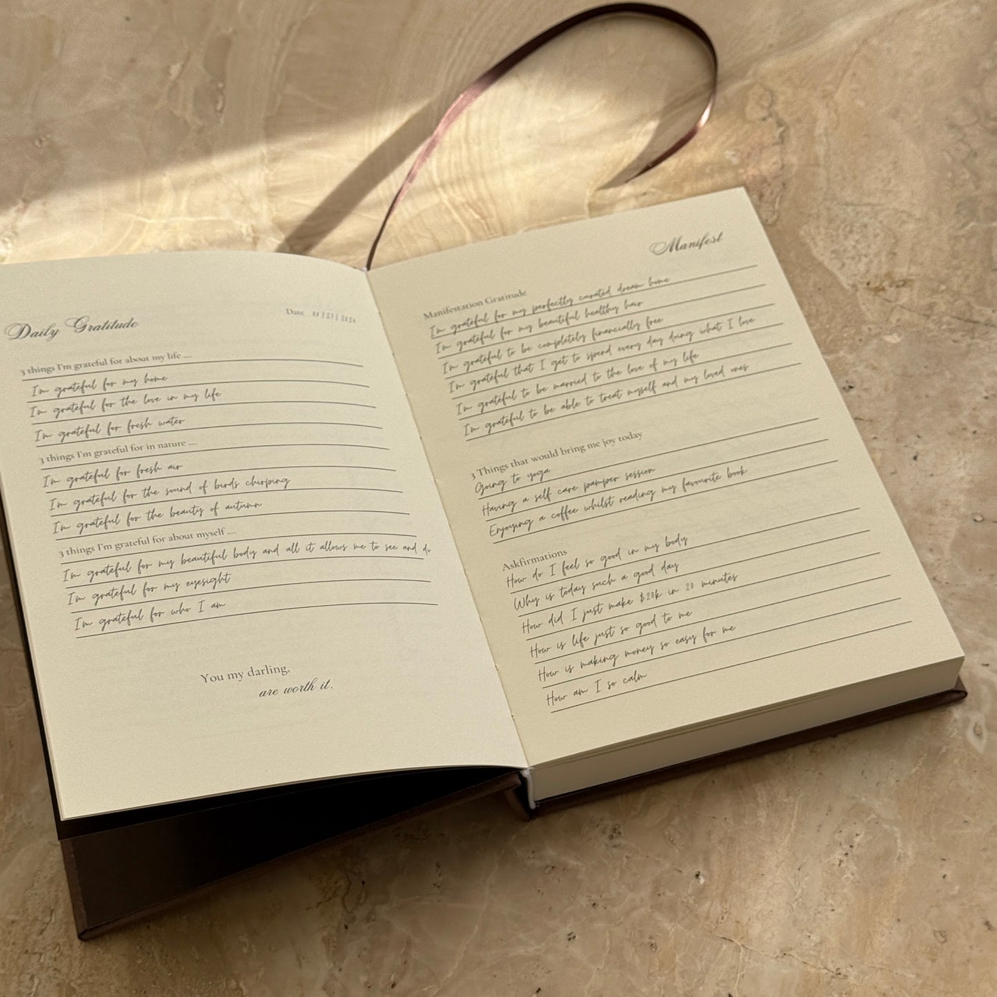 Becoming You - The Journal